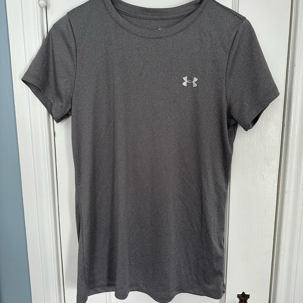 Under Armour Women's Charcoal Short Sleeve Tee